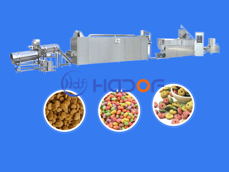 Linea di produzione di alimenti per animali domestici