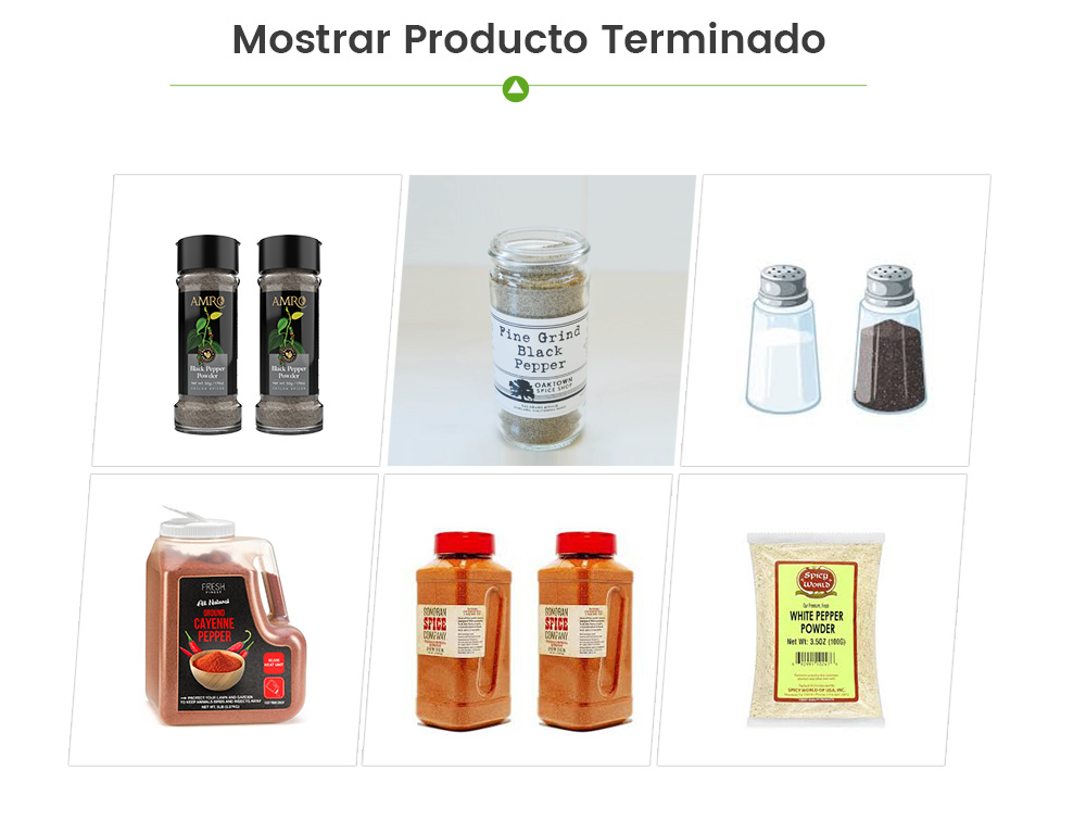 Línea De Producción De Pimienta En Polvo -  - 3