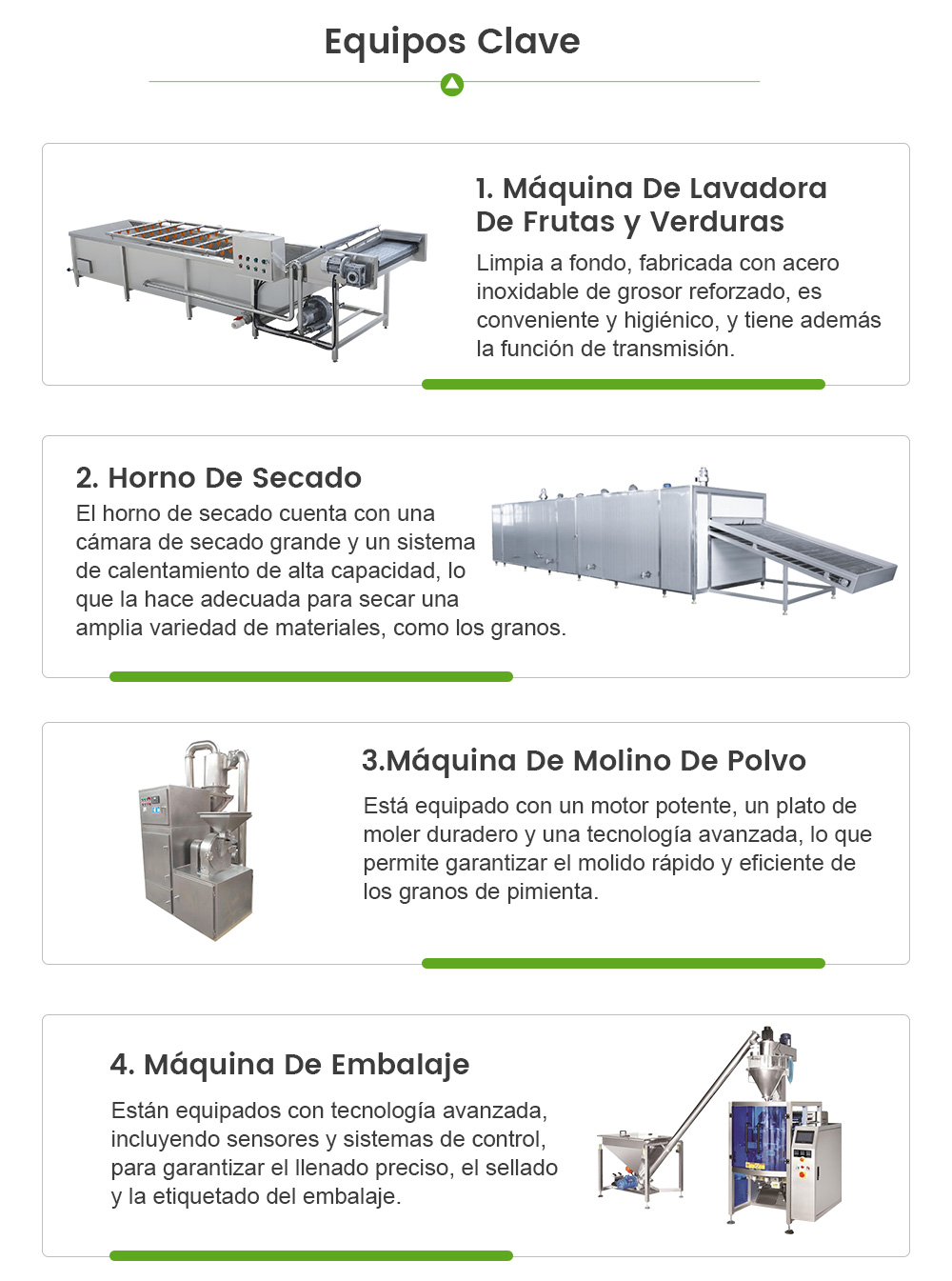 Línea De Producción De Pimienta En Polvo -  - 5