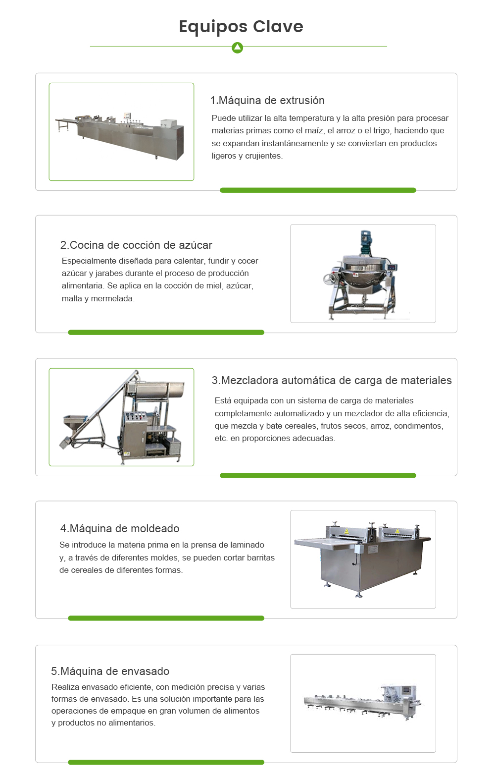 Línea De Producción De Barritas De Cereales -  - 6